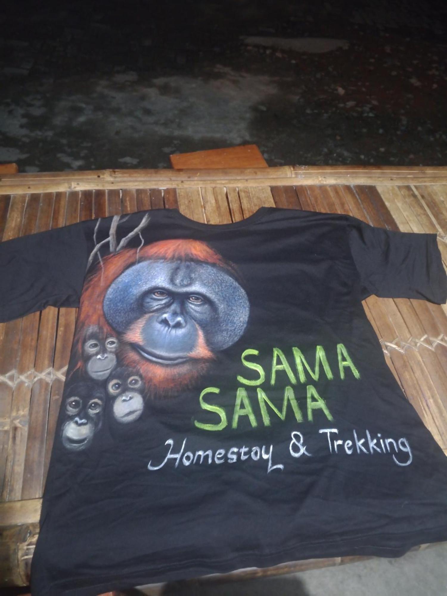 Sama Sama Homestay & Trekking Only Stay Here Book Trekking And Transport With Us Bukit Lawang Eksteriør billede